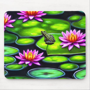 Little Frog på Lily Pad Musmatta