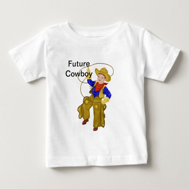 Little Future Cowboy Tee (Framsida)