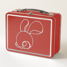 Little Fuzzy Bunnies & Leaping Coyote på en röd