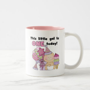 Little Gal är One Tshirts och Gifts Två-Tonad Mugg