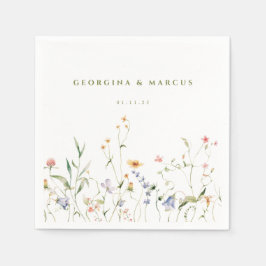 Little Garden Wedding Pappersservett
