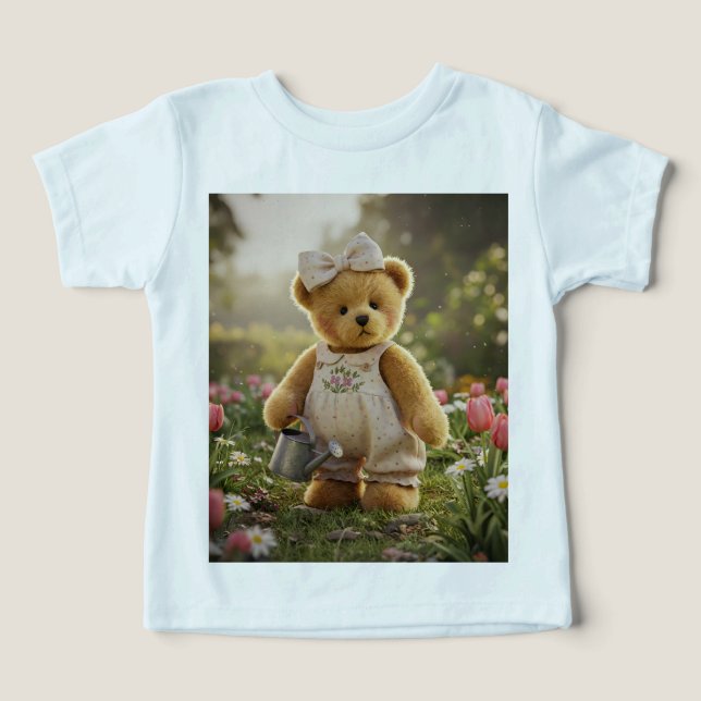 Little Gardener T Shirt (Design Framsida)