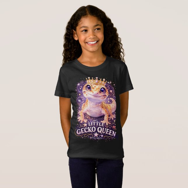 LITTLE GECKO QUEEN - T-shirt blir (Hel framsida)