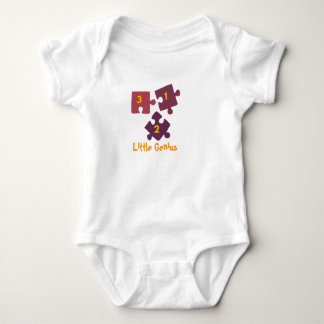Little Genius Puzzle Baby Bodysuit . T Shirt