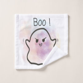 Little ghost shouts Boo 