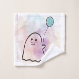 Little ghost with a balloon 