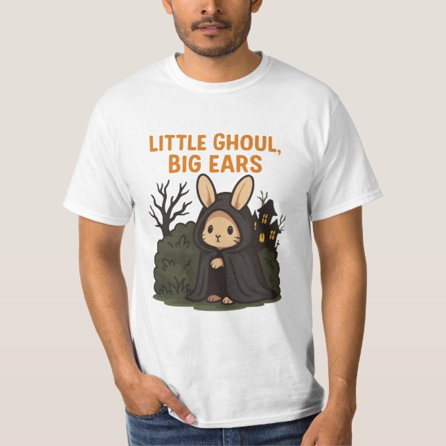 Little Ghoul Big Öron Halloween par Shirts T Shirt (Framsida)