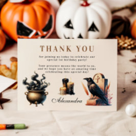 Little Ghoul First Birthday Tack Kort