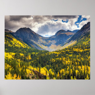 Little Giant & Kendall Peak, Silverton, Colorado Poster