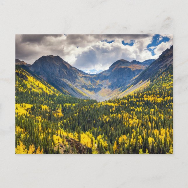 Little Giant & Kendall Peak, Silverton, Colorado Vykort (Framsida)