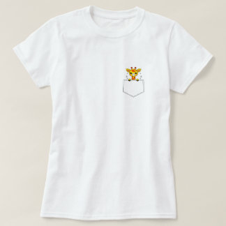 "Little Giraffe, Big Heart" T Shirt