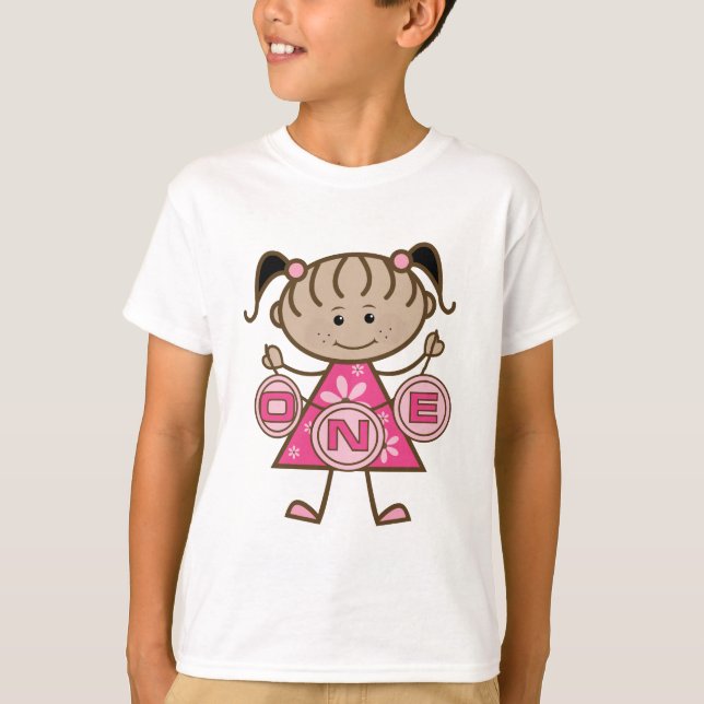 Little Girl 1st Birthday T-shirts and Gifts (Framsida)