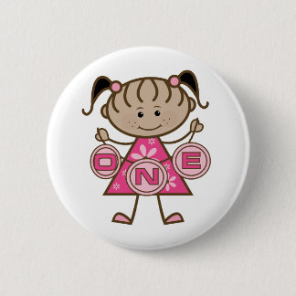 Little Girl 1st Birthday T-shirts and Gifts Knapp