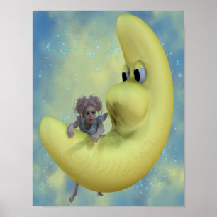 Little Girl Angel vid Play Poster