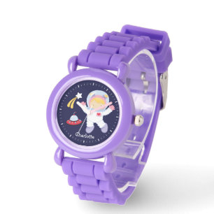 Little Girl Astronaut Personlig Armbandsur