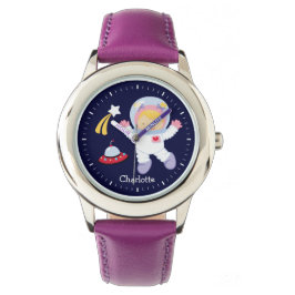 Little Girl Astronaut Personlig Armbandsur