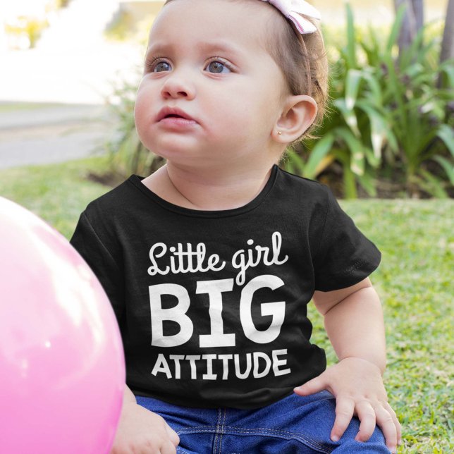 Little Girl Big Attitude T Shirt (Skapare uppladdad)