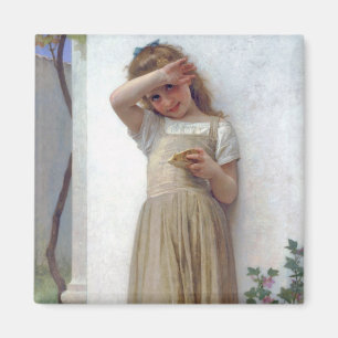 Little Girl, Bouguereau Magnet