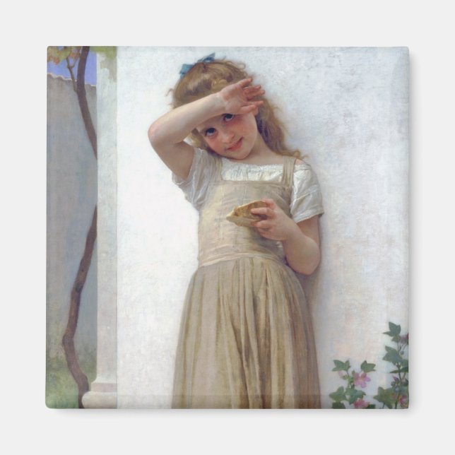 Little Girl, Bouguereau Magnet (Framsidan)
