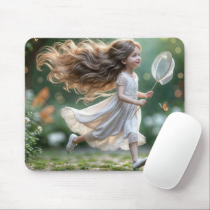 Little Girl Chasing Butterflies Musmatta