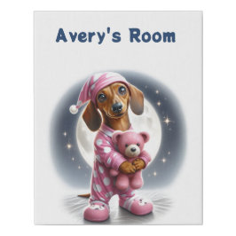 Little Girl Dachshund