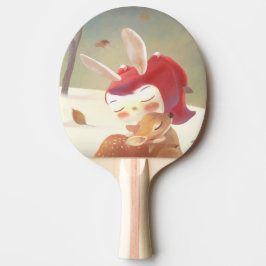 Little Girl Hugger Hjort Pingisracket