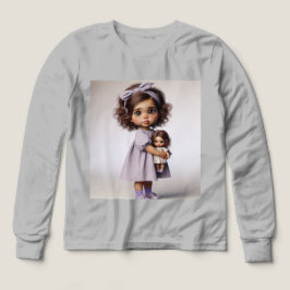 Little Girl in a Lavender Dress, av Natasha Us T Shirt