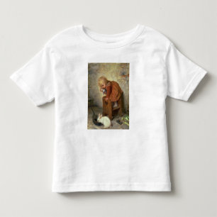 Little Girl med kanin Tee Shirt