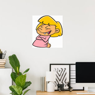 Little Girl Praying Poster