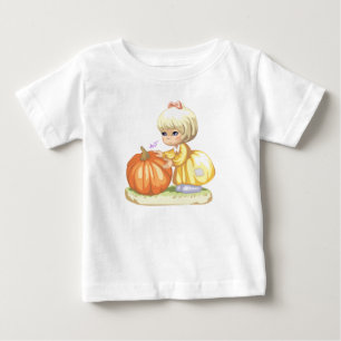 Little Girl & Pumpkin Småbarn Longtärmade Tee