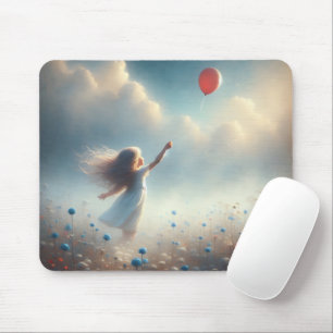 Little Girl with Red Balloon Musmatta