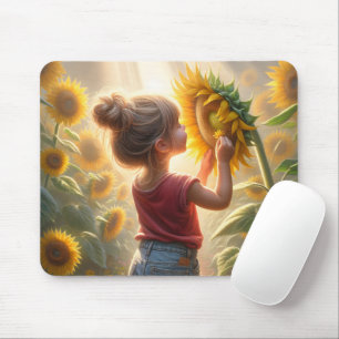 Little Girl with Solros Glow Musmatta