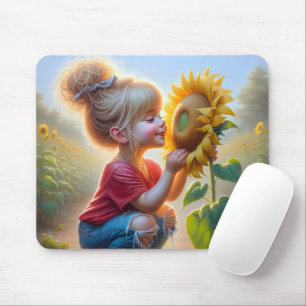 Little Girl with Solros Musmatta