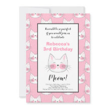 Little Girls 3rd Birthday Party Rosa Kattunge