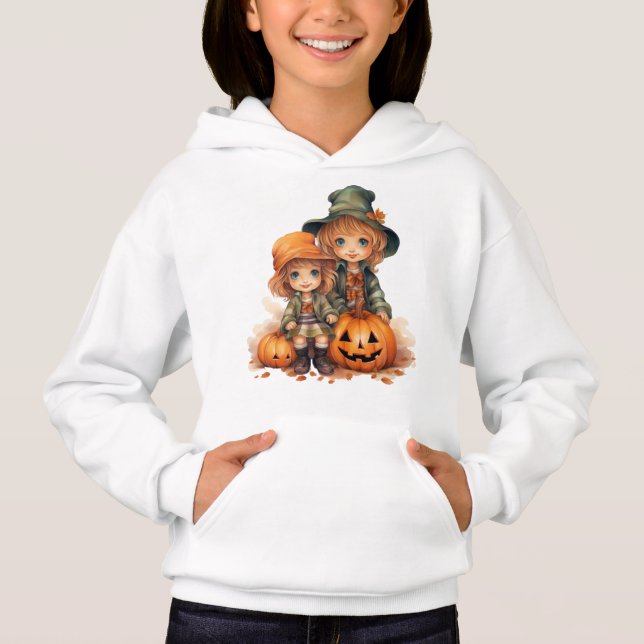 LITTLE GIRLS I HALLOWEEN KOSTUMES T SHIRT (Framsida)