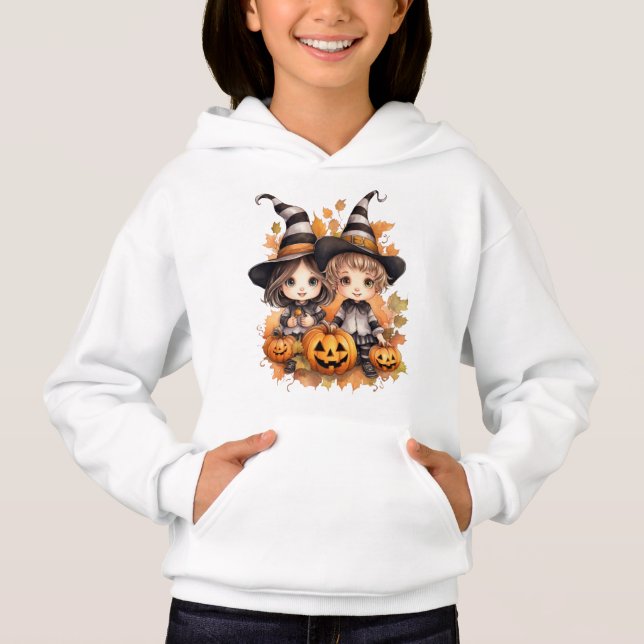 LITTLE GIRLS I HALLOWEEN KOSTUMES T SHIRT (Framsida)