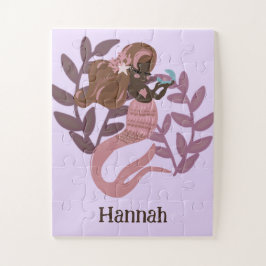 Little Girls Princess Sjöjungfru Pussel