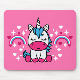 Little Girls Rosa Rainbow Unicorn Musmatta