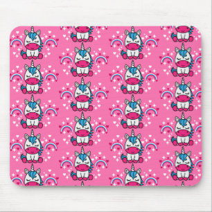 Little Girls Rosa Unicorn Pony Musmatta