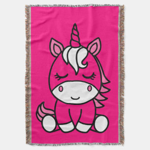 Little Girls Unicorn Pony Filt