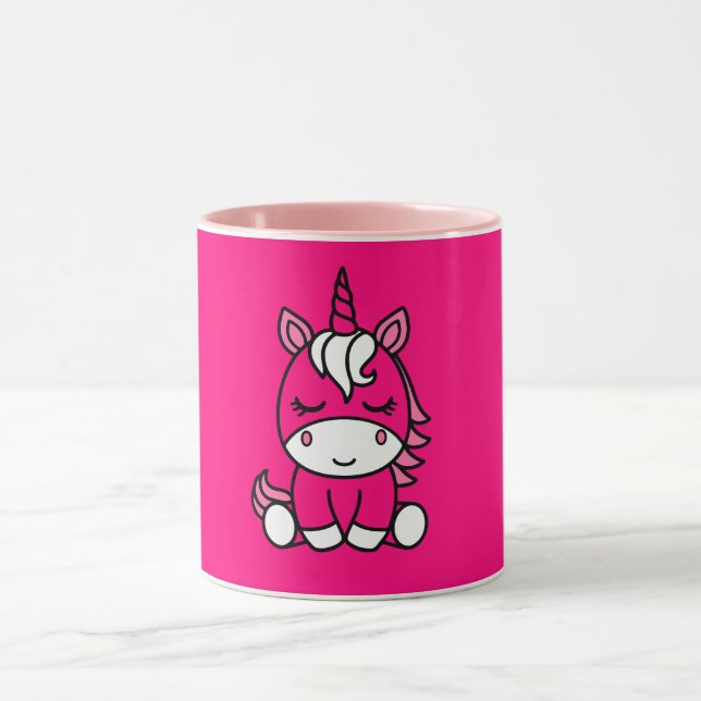 Little Girls Unicorn Pony Mugg (Center)