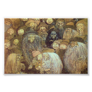 Little Gnome Boy Fototryck