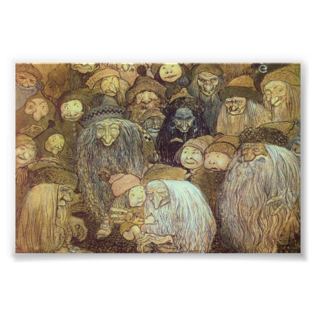 Little Gnome Boy Fototryck (Framsidan)