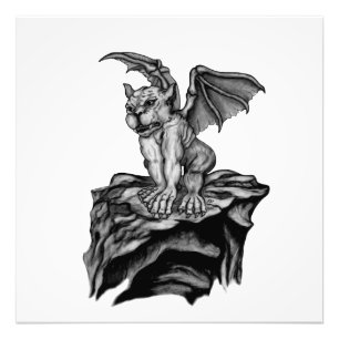 Little Golem Gargoyle Fototryck