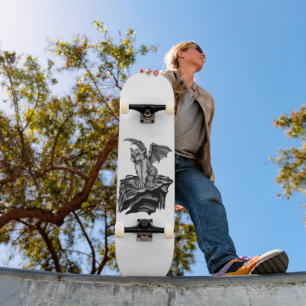 Little Golem Gargoyle Mini Skateboard Bräda 18,5 Cm