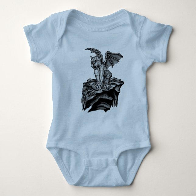 Little Golem Gargoyle T Shirt (Framsida)