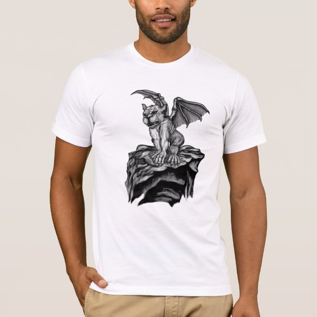 Little Golem Gargoyle T Shirt (Framsida)