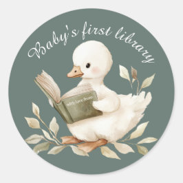 Little Goose Baby’s First Library Book Stickers Runt Klistermärke