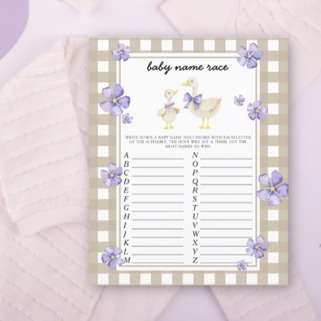 Little Goose - Spel för tävling i bebisnamn (Skapare uppladdad)