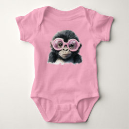 Little Gorilla with Rosa Glasses T Shirt